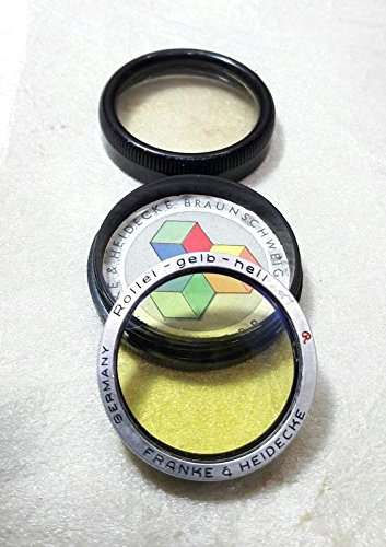 RM Camera ROLLEIFLAX Lens Filter Light ELOW Color COTING Filter-Used 2
