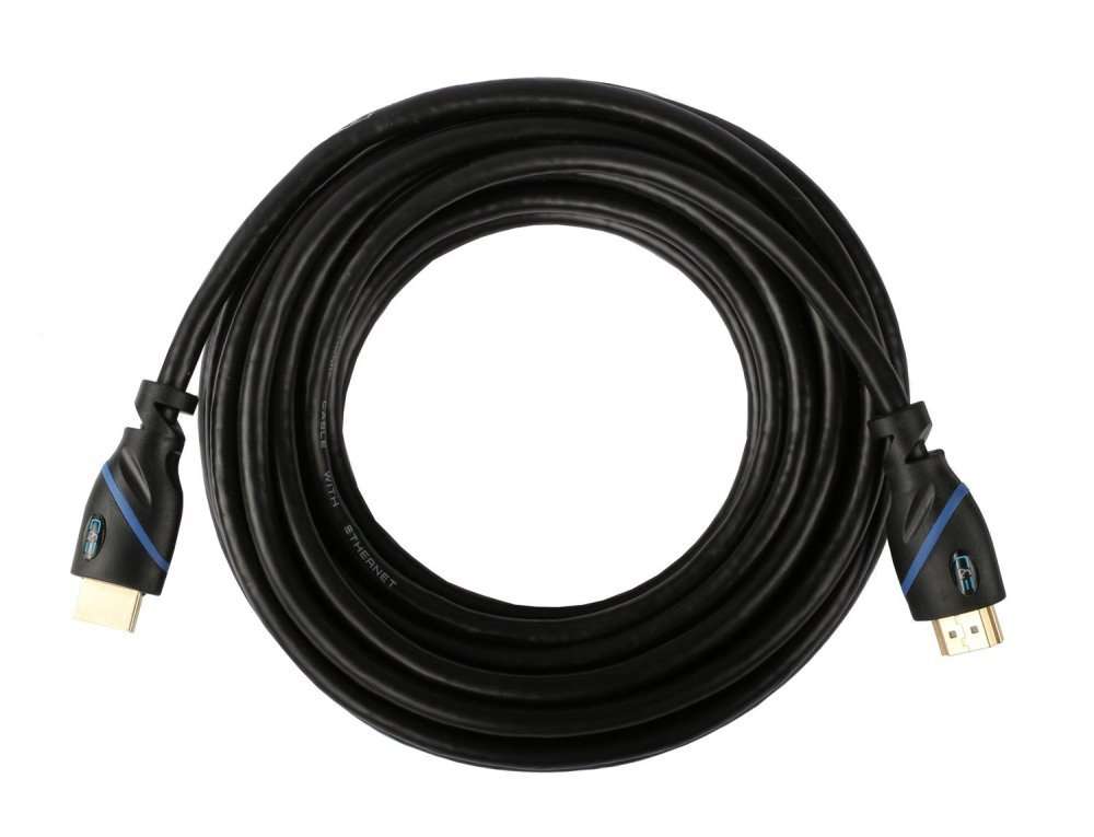 C&E CNE520407 (12 Feet/3.6 Meters) High Speed HDMI Cable Male to Male with Ethernet and Audio Return (Black) 3