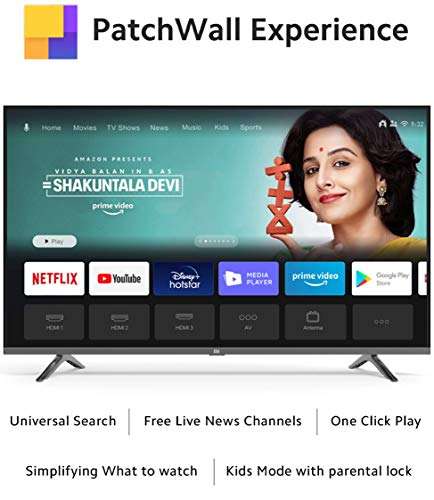 Mi 108 cm (43 inches) Horizon Edition Full HD Android LED TV 4A | L43M6-EI (Black) 4