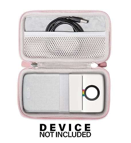 CaseSack Case for Moto Insta-Share Projector, Mesh Pocket for Cable, Charger and other accessories, Elastic Security strap in the base, detachable wrist strap for easy carrying 3