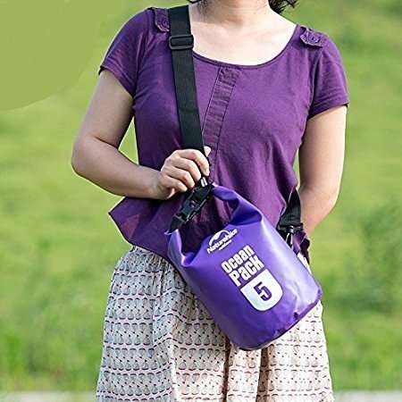 Drywall5 Liter Water Proof Ocean Pack Dry Bag for Travelling, Camping, Hiking, Rafting (Multicolor, 1pc) 6