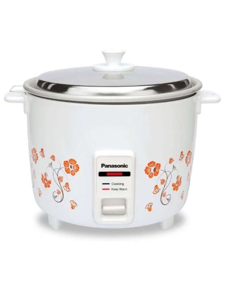 Panasonic SRWA18H(K) 660-Watt Electric Cooker, White, 1.8 Liters 1