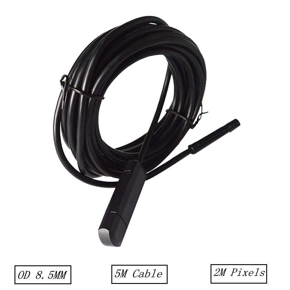 3NH® 5M Cable : Hd 2Mp 6 Led 8.5Mm Lens /2M/5M/10M Usb Endoscope Waterproof Inspection Borescope Tube Camera 3