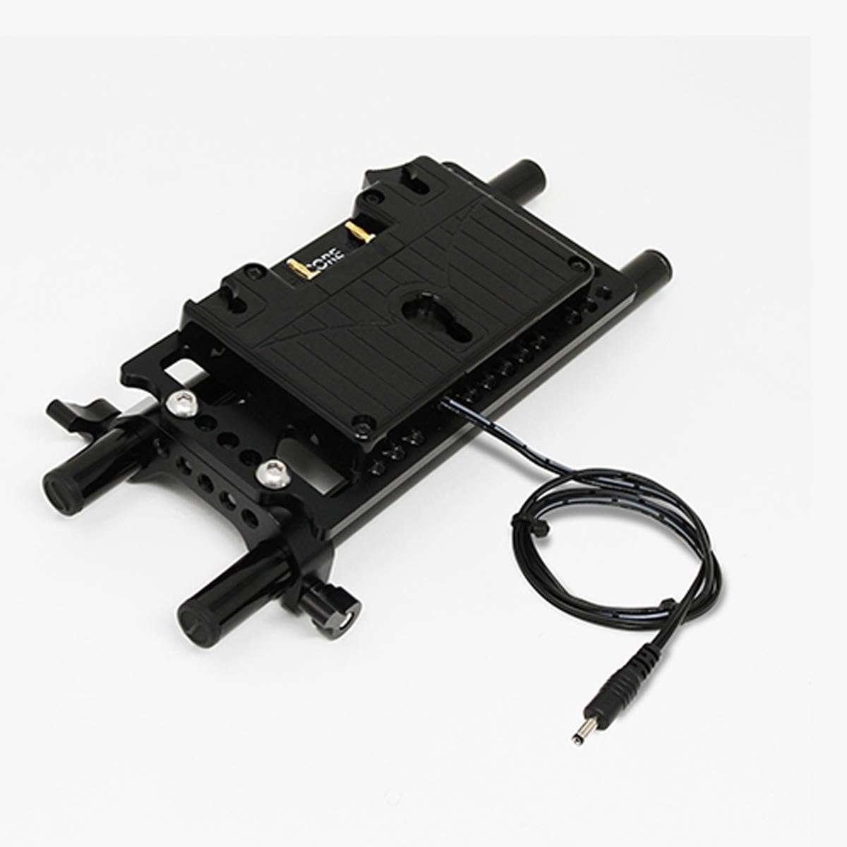 Core SWX 15mm Rail Mount Cheese Plate with 3-Stud Battery Plate and 18" LEMO Power Cable for Canon C200/C300 Mark II 3