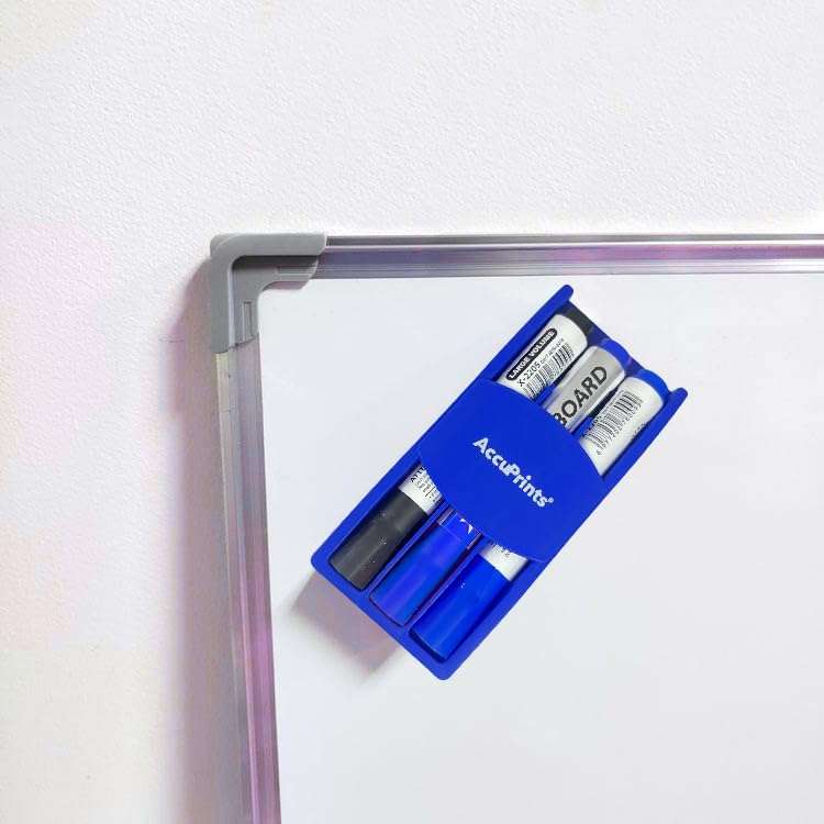 AccuPrints Set of 3 White Board Marker with Magnetics Dusters | Markers for White Board Magnetics Dry Erase Markers Fine Tip Low-Odor Whiteboard Markers with Dusters (Magnetic Duster 3 Set) (A6P0) 6