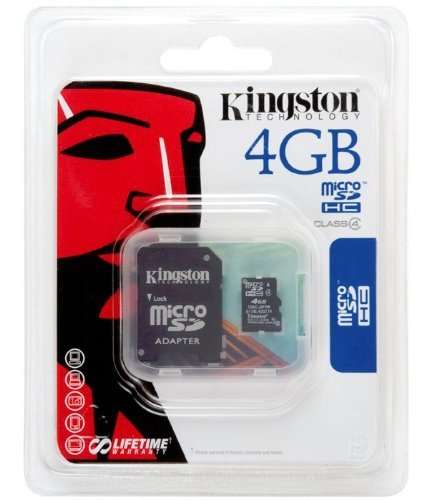 4GB microSD memory card for Samsung Pixon12 Phone M8910