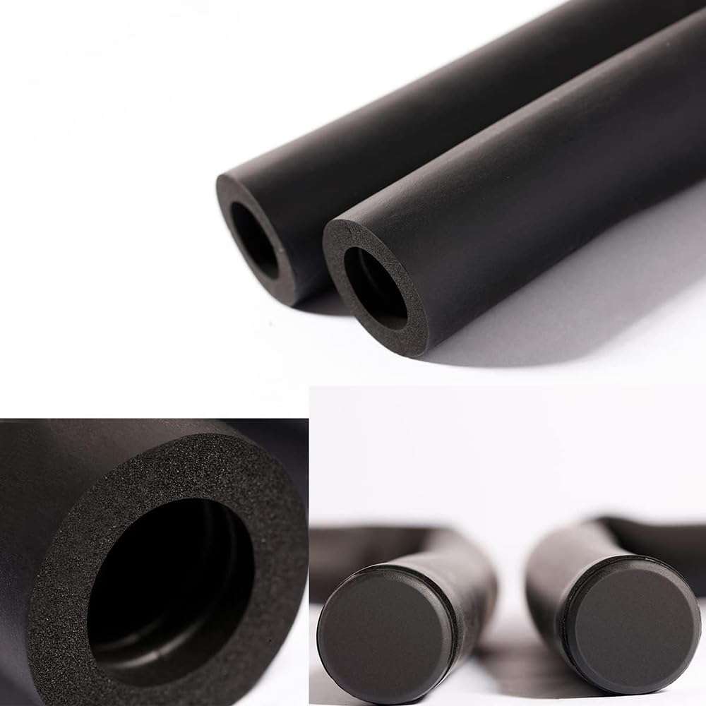 Huliyhus 1 Pair Racing Bike Handle Grips Anti-Slip Bicycle Handlebar Grips Sponge Foam Rubber Tube Cuttable Handlebar Cover Bicycle Handles Cover, 22mm ID 32mm OD 500mm Length 6
