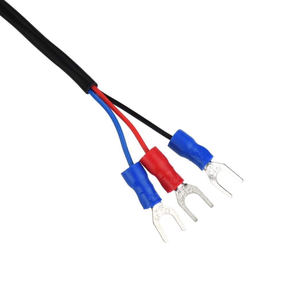 Temperature Sensor, PT100 Type Waterproof Temperature Thermocouple Sensor Probe with Stainless Steel Cable, High Precision/High Sensitivity/High Temperature Resistance/Quick Response(50MM) 5