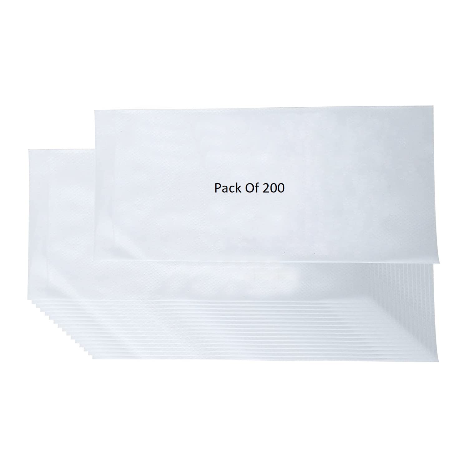 Shining Zon Pathology Report Cover 4x9 Inch Envelope, HD Virgin Material Durable Embossed Transparent Dust and Moisture Free Non Toxic Light Weight Printable Waterproof Reusable (Pack of 200) 1