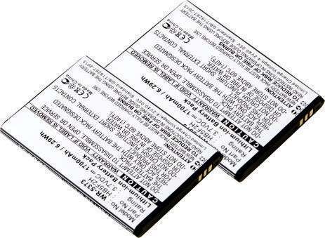 Synergy Digital Huawei E5330 Wireless Router Battery Combo-Pack Includes: 2 x WR-5373 Batteries 1