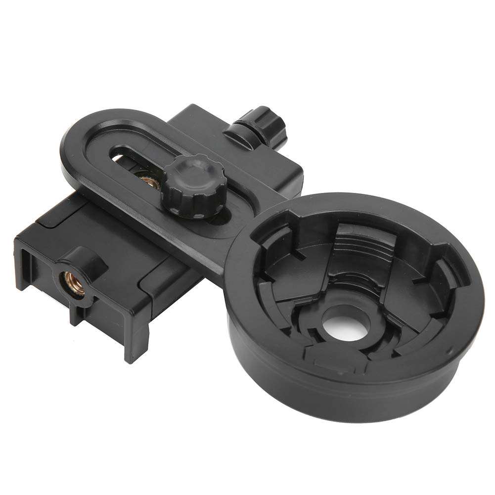 Oumij1 Cell Phone Adapter Mount, Monocular Smartphone Adapter Mount Quick Set-up Smartphone Mount for Microscope Scope Eyepiece Cell Phone Adapter Mount 2