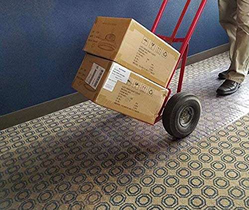 Clear Plastic Runner Rug Carpet Protector Mat Ribbed Multi-Grip (26”in x 30’FT) 6