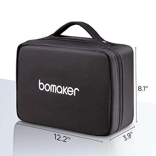 Bomaker Portable Mini Projector Bag for Premium Projector Series Model, GC357, GC355, Black 3