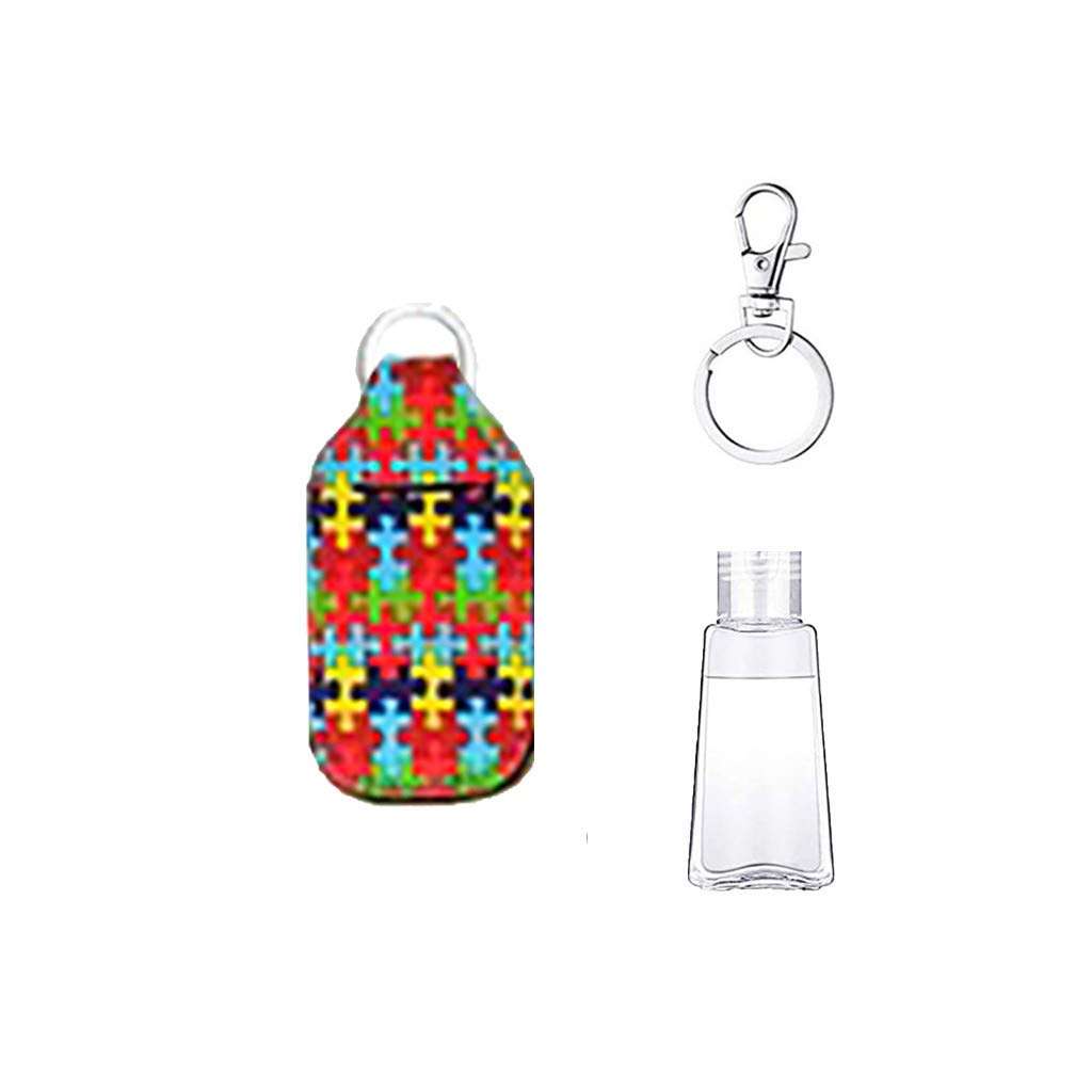 Fammison Travel Hand -𝑺anitizer- Portable Multi-Functional Hand -𝑺anitizer- Bottle Key Chain Storage Case