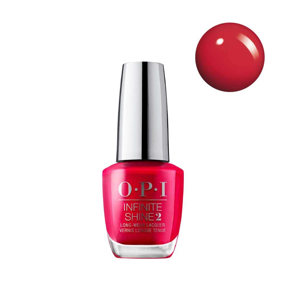 OPI Infinite Shine 2 Long-Wear Lacquer, Dutch Tulips, Pink Long-Lasting Nail Polish, 0.5 fl oz