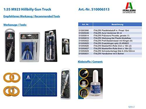 Italeri Models M923 Hillbilly Gun Truck 3