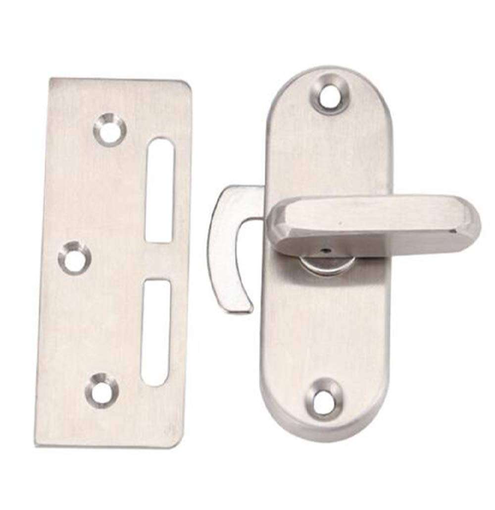 Xuee Flip Stainless Steel Sliding Door Lock 90 Degree Latch cam Lock arc Door Buckle 1