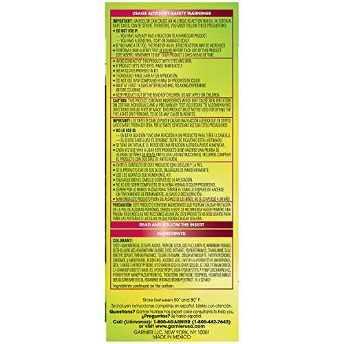 Garnier Nutrisse Nourishing Hair Color Creme, 452 Dark Reddish Brown (Packaging May Vary) 4