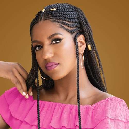 African Pride Black Castor Miracle Extra Hold Braid, Loc, Twist Gel - Extreme Hold Braiding Hair Gel, Edge Control & Tames Frizz, No Flake | Natural Ingredients, Black Castor & Coconut Oil | 12oz 6