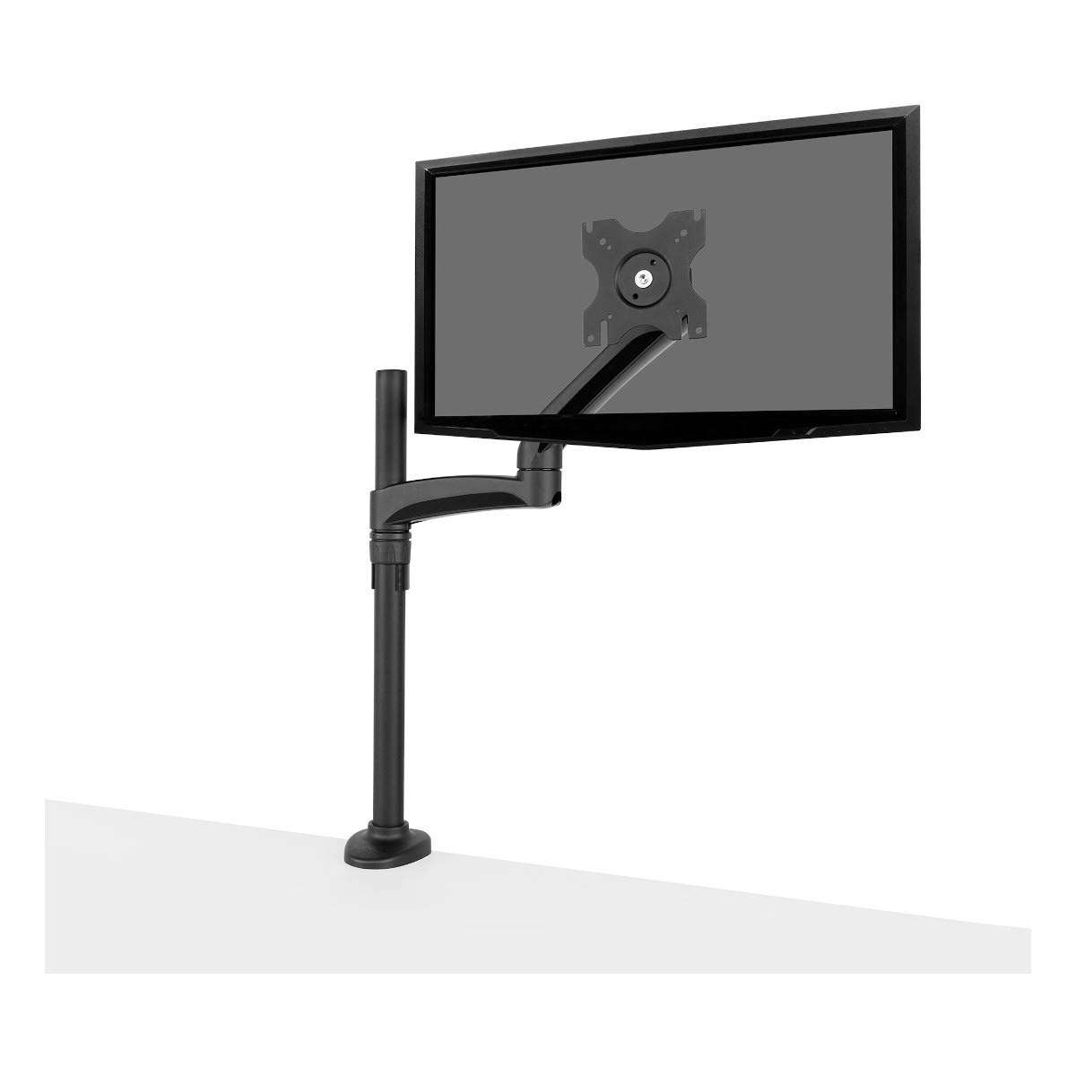 DM2000 Dual Monitor Desktop Mount – 13-inch to 27-inch Displays – Tilts, Swivels, and Rotates for Different Screen Orientations 1