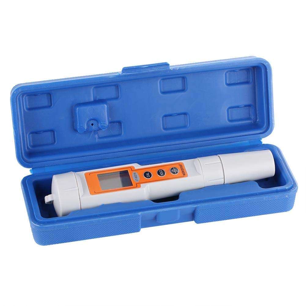 PH TEMP Moisture Meters, 2 in 1 Portable Digital PH TEMP Tester Purity Test Pen for Aquariums Hydroponics Spas Swimming Pools Water Quality 1