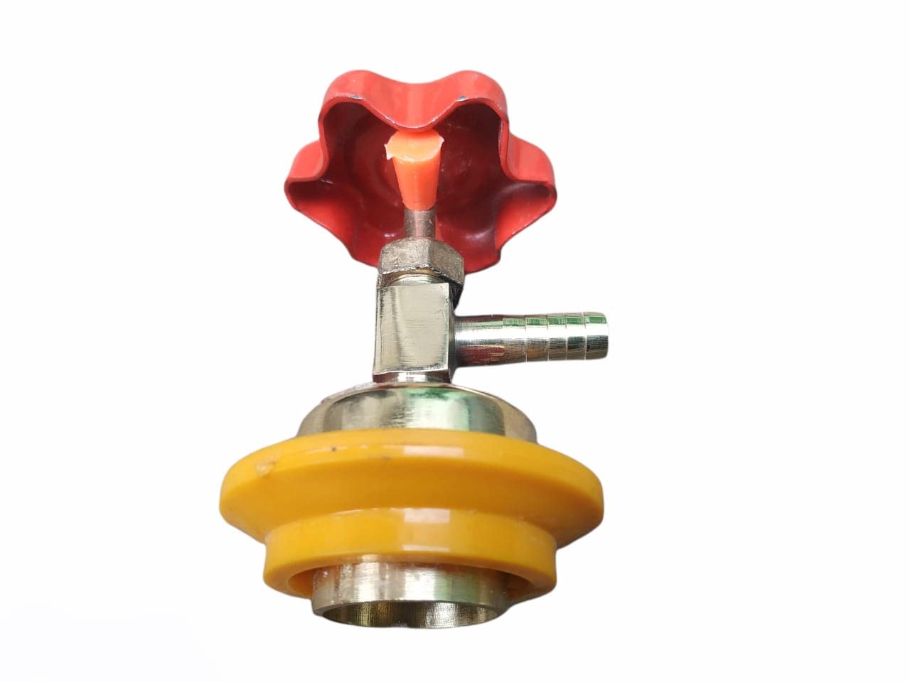 A S LPG Cylinder High Pressure Heavy pital/Brass Body Gas Adapter for Commercial Gas Stove Bhatti. ONLY Commercial USE 4