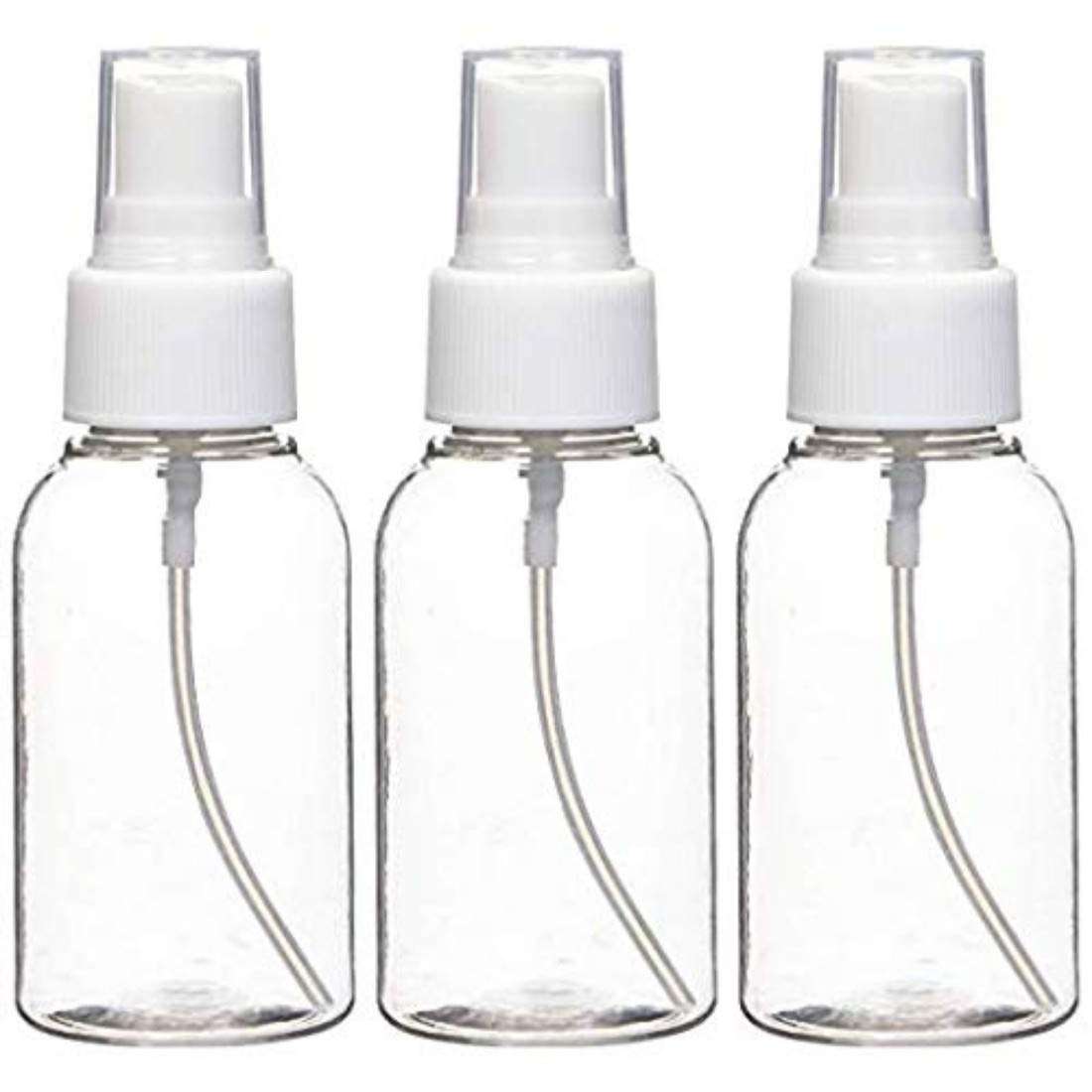 DIY Crafts Portable Plastic Empty Toiletriy Container Leak Proof Travel Accessories (Pack of 1 Pc, Plastic Empty Toiletriy) 4