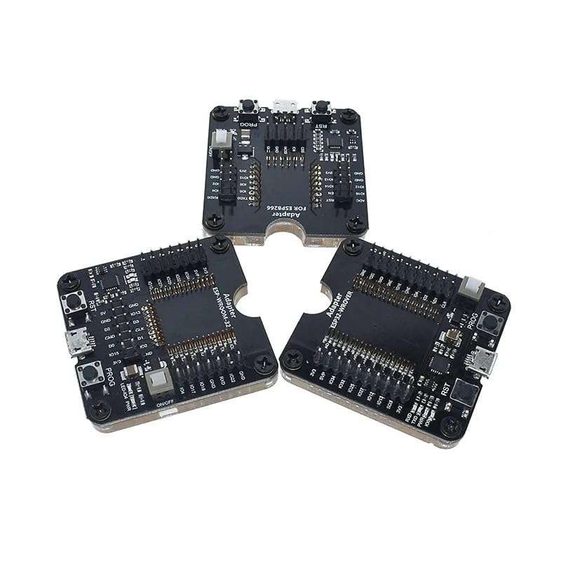 New 2024 Esp8266 Esp32 Esp-Wroom-32 Esp32-Wrover Development Board Test Burning Fixture Tool Downloader for Esp-12F Esp-07S Esp-12S Accessories 6