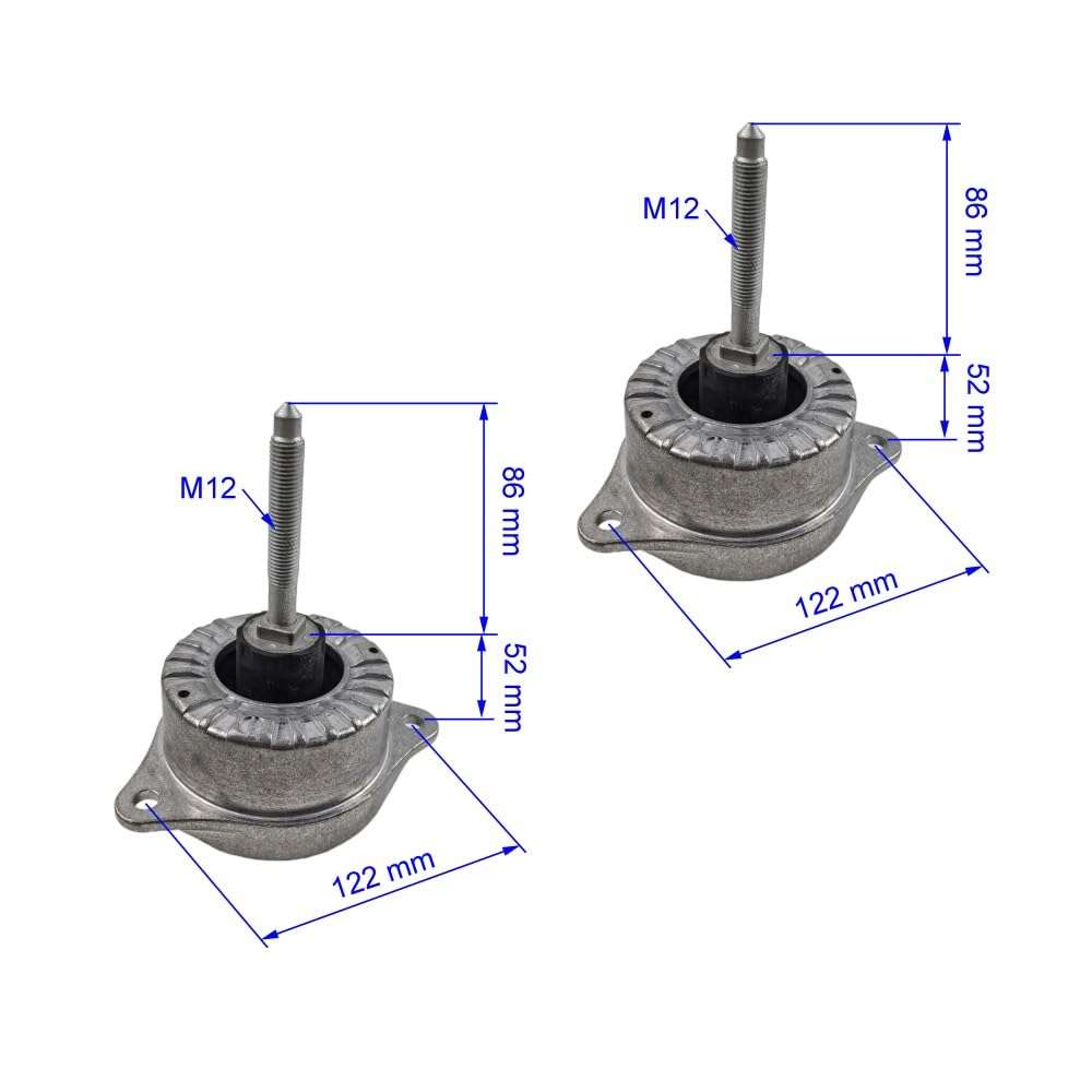 Left Right Engine Mount Motor Mount Set 2pcs Fit for Porsche 911 Carrera 99337504906 5