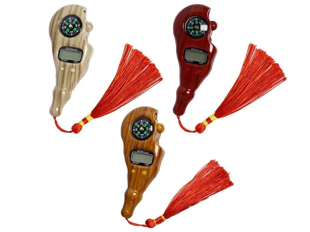Anlising 3PCS Digital Beads Counter, Buddha Beads Counter, Prayer Beads Counter, Digital Finger Counter, Digital-Tasbih Counter with Compass and Light, for Meditation, Relaxation, Muslim Prayer 6