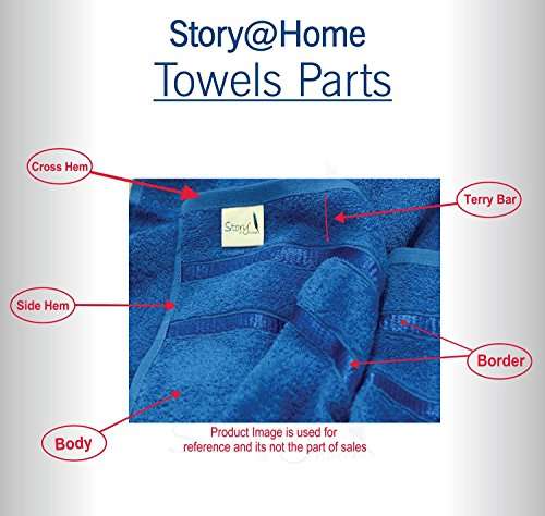 Story@Home Combo Set of 21 Piece 100% Cotton Towel Soft Bath Face Hand Towels Multicolour 5