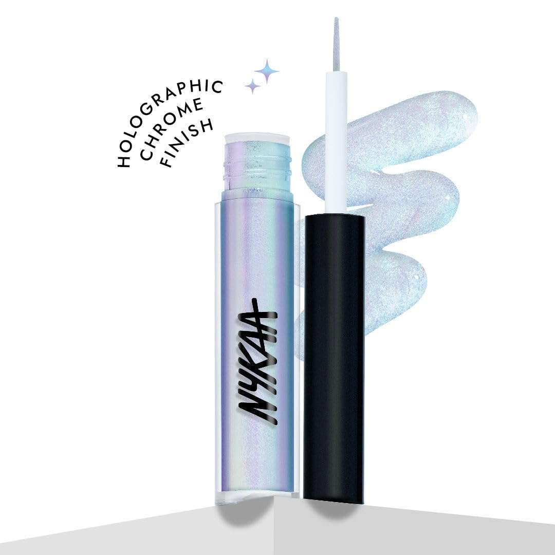Nykaa Cosmetics Stardust Dual Chrome Eyeliner with Holographic Finish - Avatar (1.6ml) 3