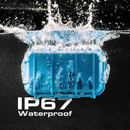 Seahorse 56 Portable Waterproof Dry Box Hard Protective Micro Case - Mil Spec/USA Made / IP67 Waterproof/Lockable/Airtight/Smell Proof - for Hand Tools, Hobby Tools 6