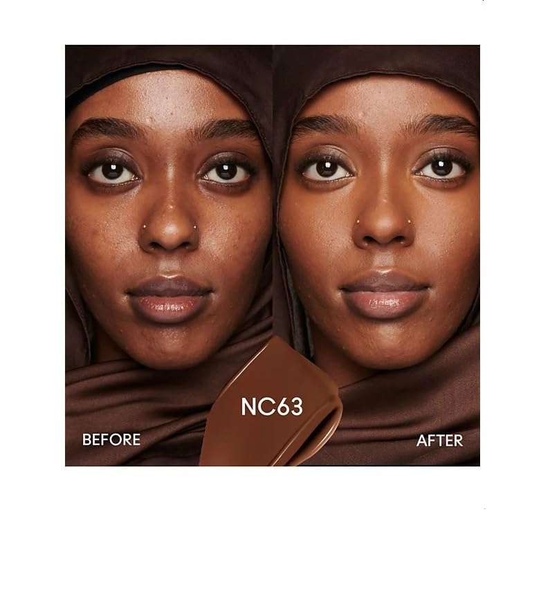 MAC Studio Fix Fluid Broad Spectrum SPF 15 24Hr Matte Foundation + Oil Control, NC63 1 oz 4