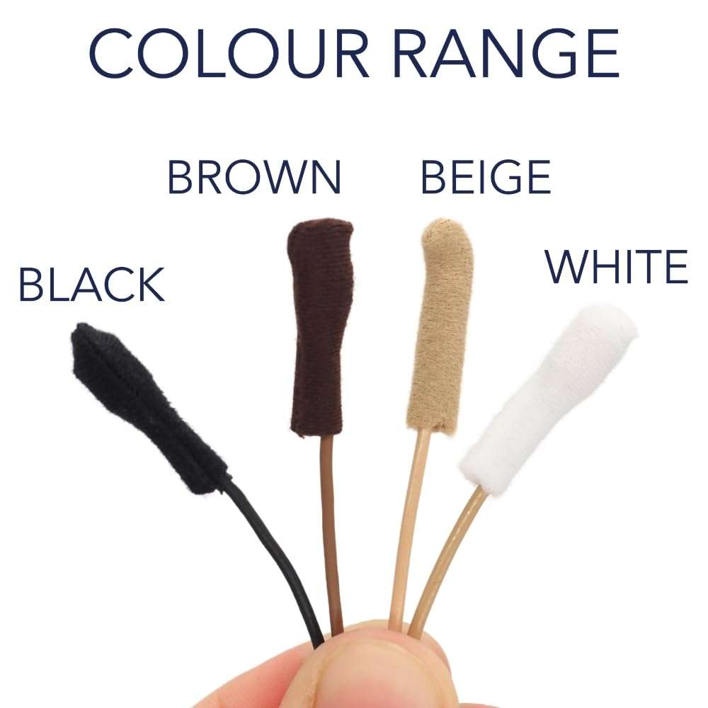 URSA Soft Sleeves - Reusable, Low Profile Sleeves for Hiding LAV Mics (6mm) (Black) 6