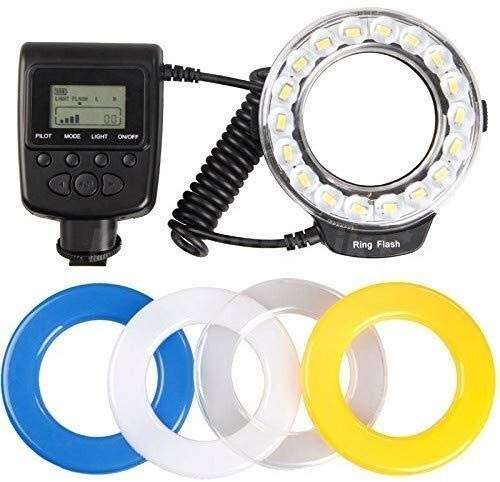 Hailiang Macro LED Ring Flash Light for The Digital SLR Cameras (Color : 10.64 x 5.91 x 3.35 Inches)