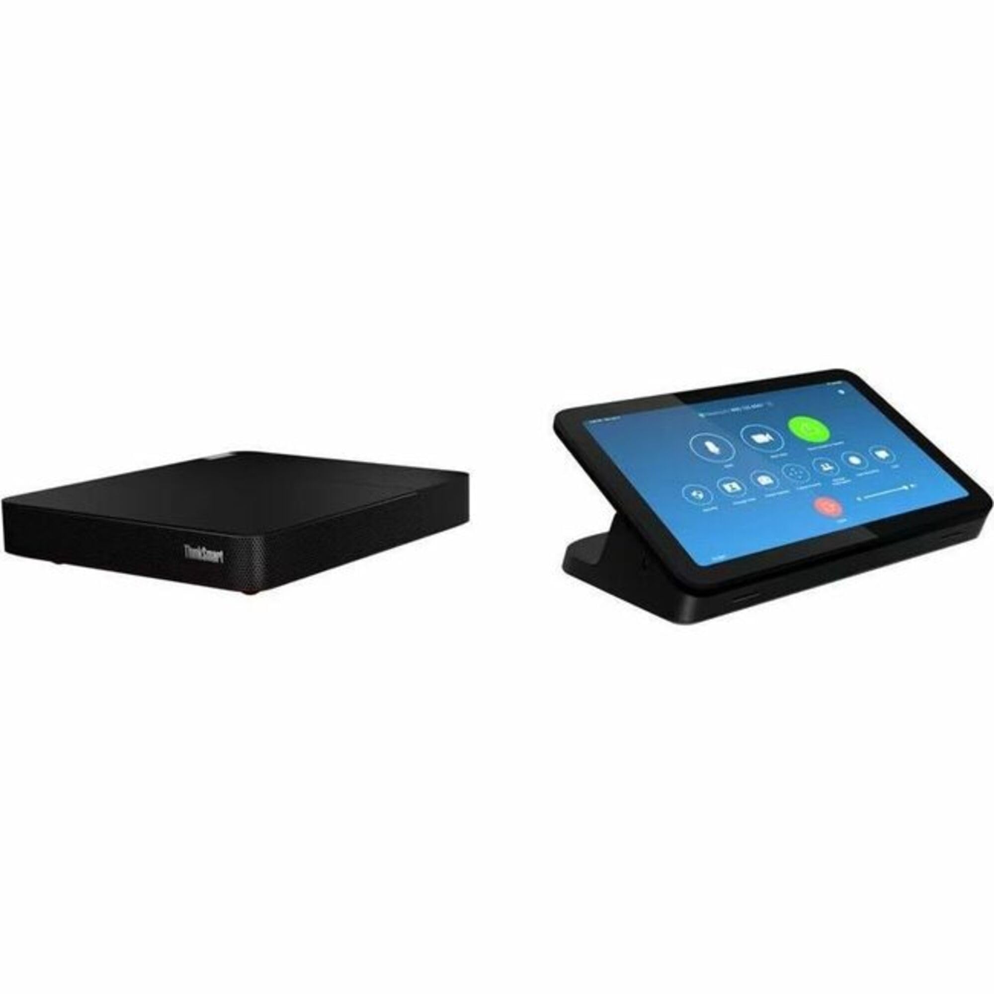 Lenovo - 12QL0004US ThinkSmart Core Video Conference Equipment - 1280 x 800 Video (Live) - 1 x Network (RJ-45) - 1 x HDMI in - 2 x HDMI Out - USB - Gigabit Ethernet - Wireless LAN 1