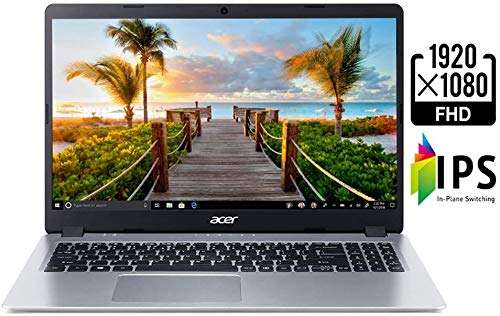 Newest Acer Aspire 5 Slim Laptop, 15.6" FHD IPS 1080P, AMD Ryzen 5 5500U (Beat i7-8550U), 8GB RAM, 256GB PCIe SSD, WiFi, Webcam, HDMI, Bluetooth w/ GalliumPi Accessories 2