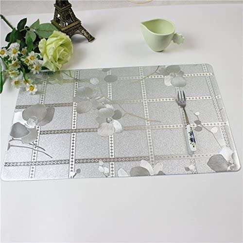 WorldCare® Creative Branch Printing Design PVC Kitchen Essential Heat Insulation Waterproof Place 4PCS/LOT 1