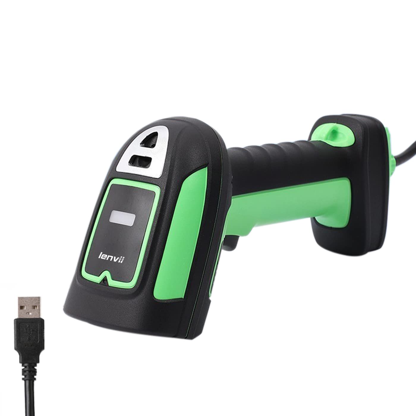 LENVII HD9005-U Handheld Wired 2D Barcode Scanner with USB Connection, Supporting Continuous and Batch Code Reading, Strong Algorithm Robustness, and Effective Response to Various situations 1