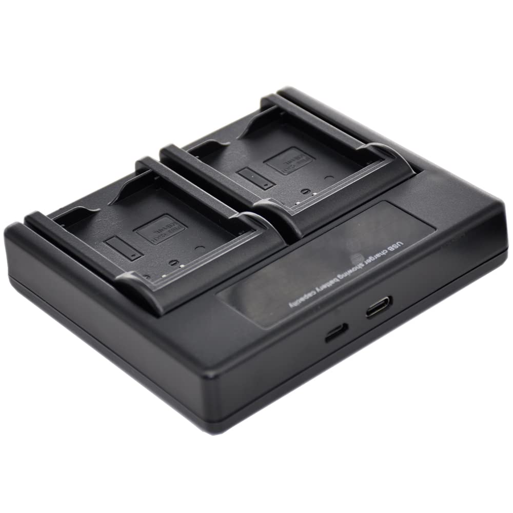 BTBAI Camcorder Battery for BN-VF808U VF823 VF815U VF808 VF823U Video s2a (1x Charger USB Dual) 6