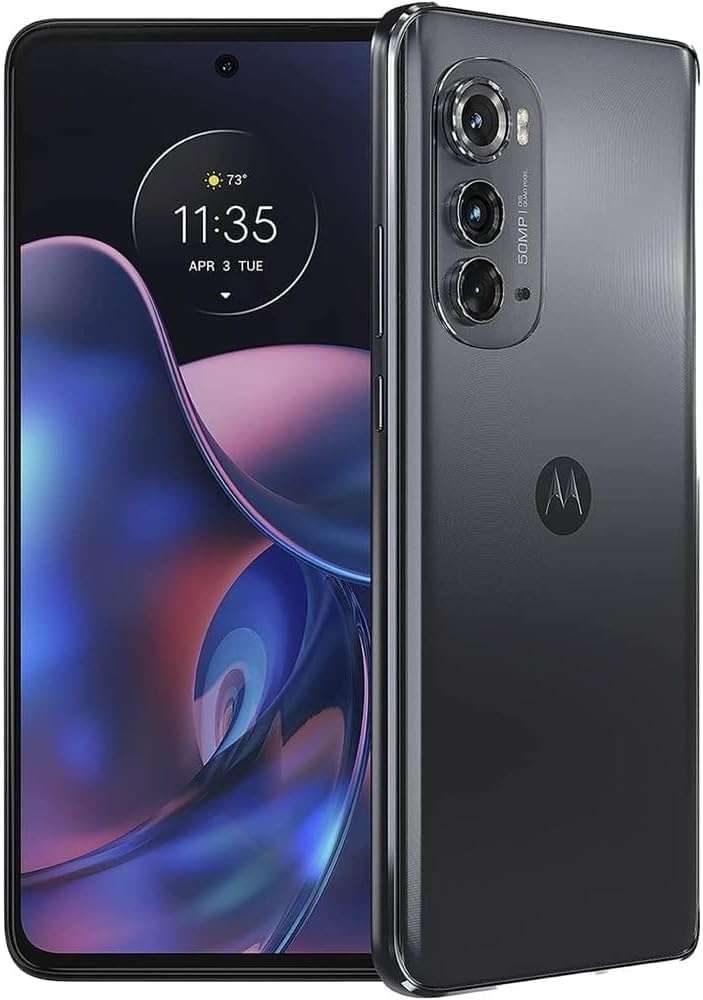 Motorola Moto Edge | 2022 | 2-Day Battery | US Version | 6/128GB | 50MP Camera | Mineral Gray (for T-Mobile) 1