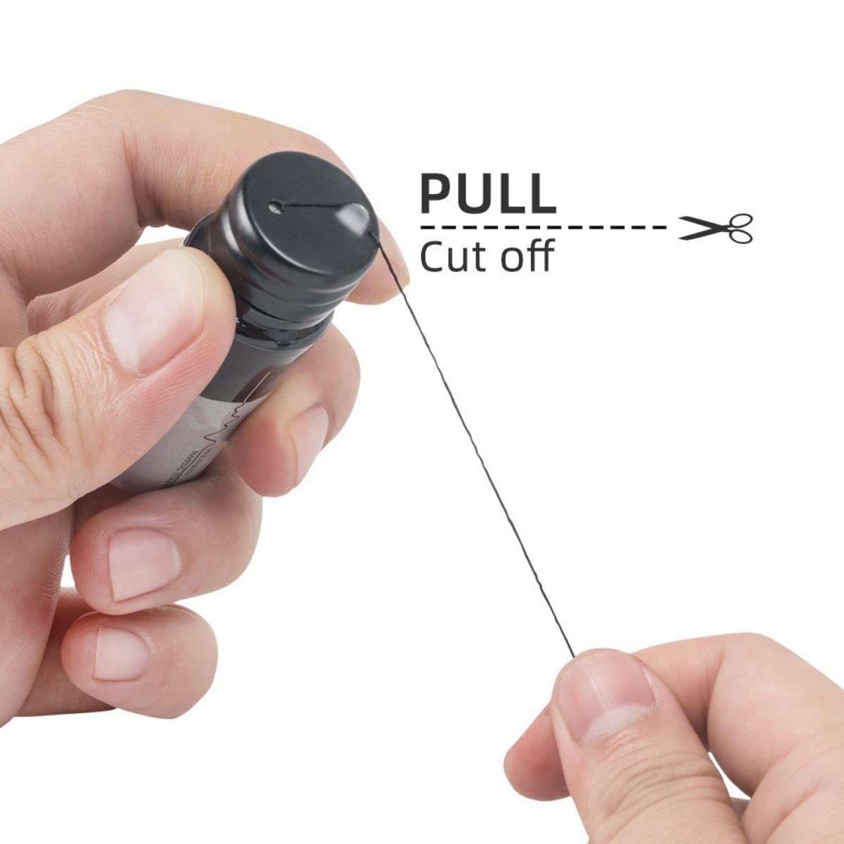 30M Length Pre-inked Mapping String Microblading Mapping Tread Measuring Positioning Tools for Eyebrow, lip Permanent Makeup (White) 6