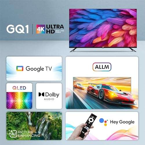 VW 215 cm (85 inches) Pro Series 4K Ultra HD Smart QLED Google TV VW85GQ1 2