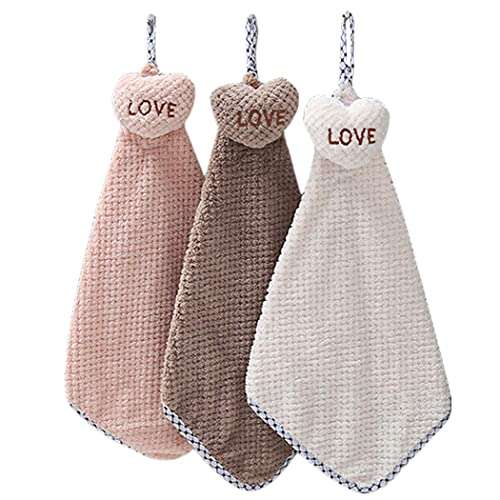 ubersweet® Imported Hand Cute Smiling Star Wash Cloth Kitchen Bathroom Towel_142916 4