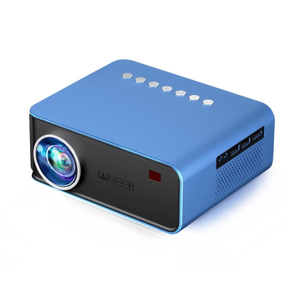 T4 Mini Projector 3600 Lumens Support Full 1080P LED Proyector Big Screen Portable Home Theater Smart Video Beamer (Color : D) (D ) 1