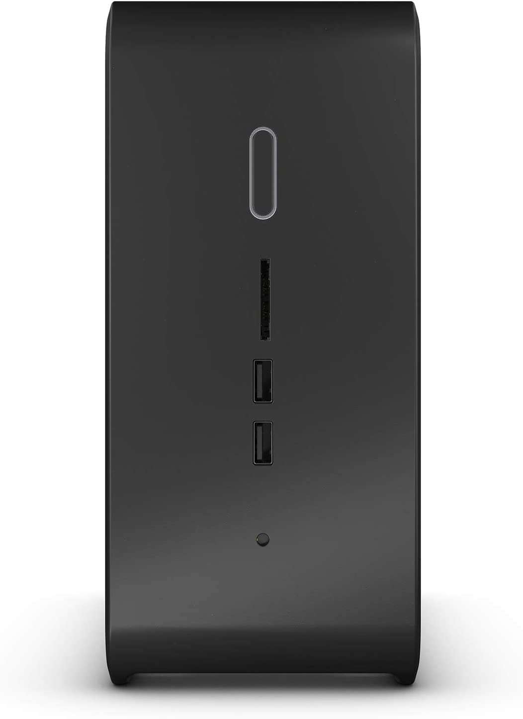 NUC KIT-9i7QNX1 Gaming & Business Mini Desktop Black (Intel i7-9750H 6-Core, 8GB RAM, 1TB m.2 SATA SSD, Intel UHD 630, WiFi, Bluetooth, 1xHDMI, SD Card, Win 10 Home) with Hub 4