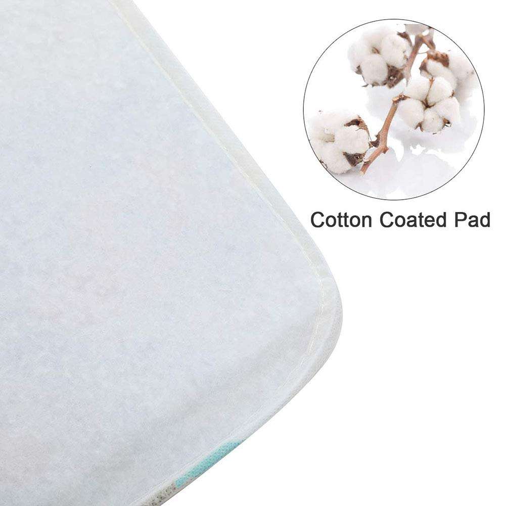 Ironing Board Cover, Thick Padding Heat Reflective Ironing Board Covers, Fits Large & Extra Large Size Iron Boards, 52 x 20 Inches Marbling #2 4