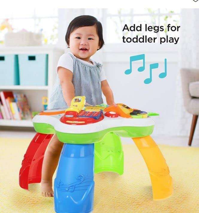 Mokshith Multifunctional Baby Activity Table, Learning Musical Table, Educational Play Toys, Musical Toys for Infants, Baby Toys, Space Playset Toy, Baby Gifts 5