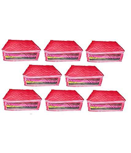 Atorakushon 8 Saree Sari Cover Dress Protection Cover Suit Kurti Suit Shirt Trouser Dupatta Bedsheet Pillow Cover 1